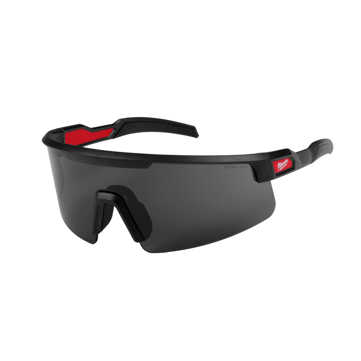Milwaukee 48-73-2504 Wrap Around Safety Glasses - Tinted Anti-Scratch Lenses (Pack of 6)