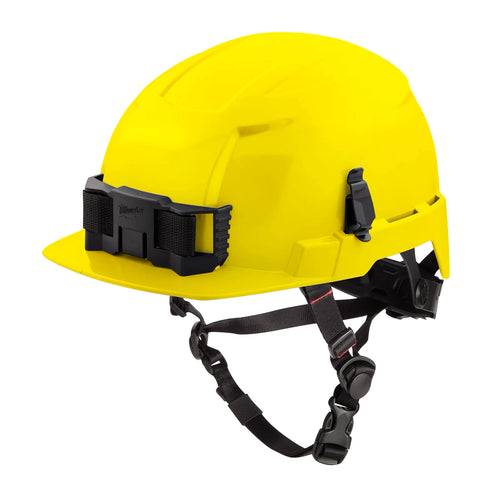 Milwaukee 48-73-1323 BOLT Yellow Front Brim Safety Helmet (USA) - Type 2, Class E