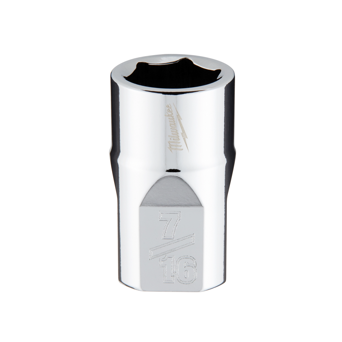 Milwaukee 45-34-9063 3/8" Drive 7/16" SAE Socket with FOUR FLAT Sides