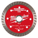 Milwaukee 49-93-9402 4" Turbo Masonry & Concrete Diamond Blade (Pack of 5)