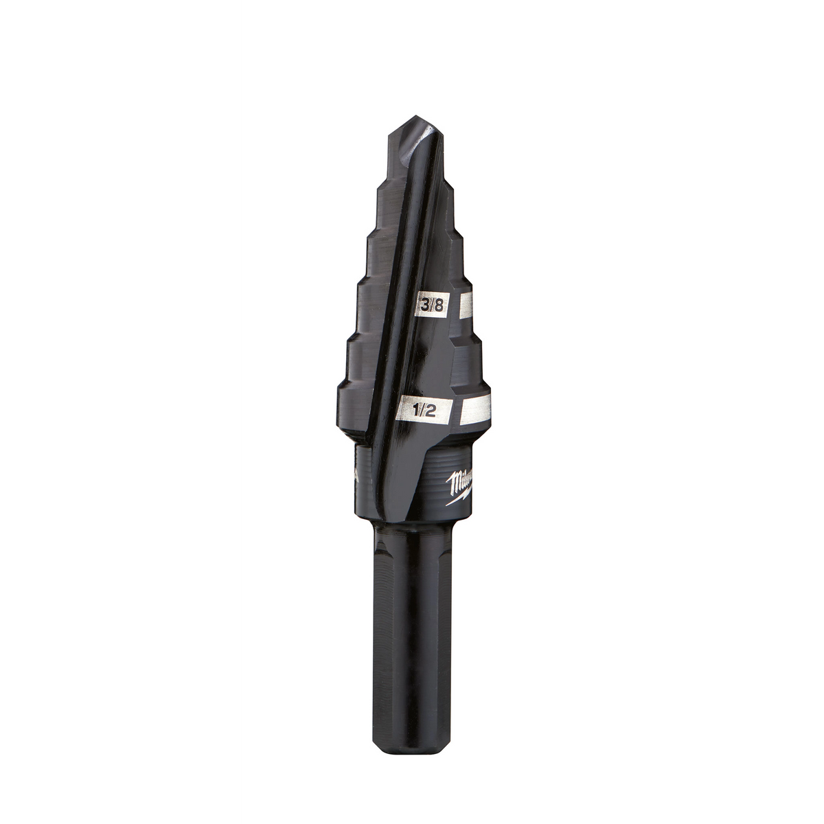 Milwaukee 48-89-9206 #6 Step Drill Bit, 3/8" & 1/2" by 1/16"