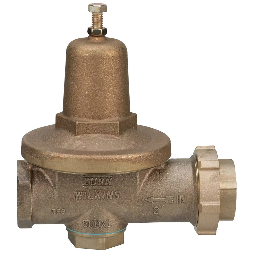 Zurn 114-500XLHR 1-1/4" Lead-Free High Capacity Commercial Grade Water Pressure Reducing Valve