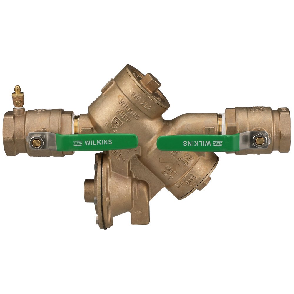 Zurn 2-975XL2 Lead-Free Backflow Preventer - Bronze Reduced Pressure Principle Assembly