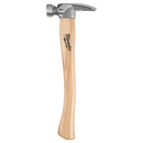 Milwaukee 48-22-9517 16oz Smooth Face Hickory Handle Hammer
