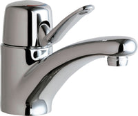 Chicago Faucets 2200-E39VPABCP Lead-Free Deck-mounted manual faucet, single-hole mounting