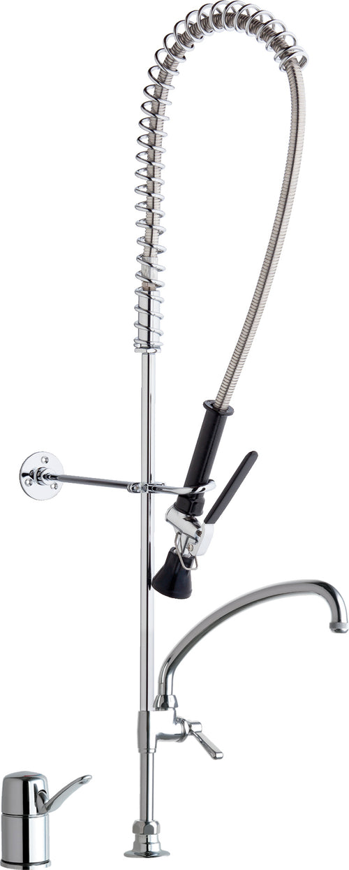 Chicago Faucets 2305-VB613AABCP Lead-Free Pre-rinse fitting with remote valve