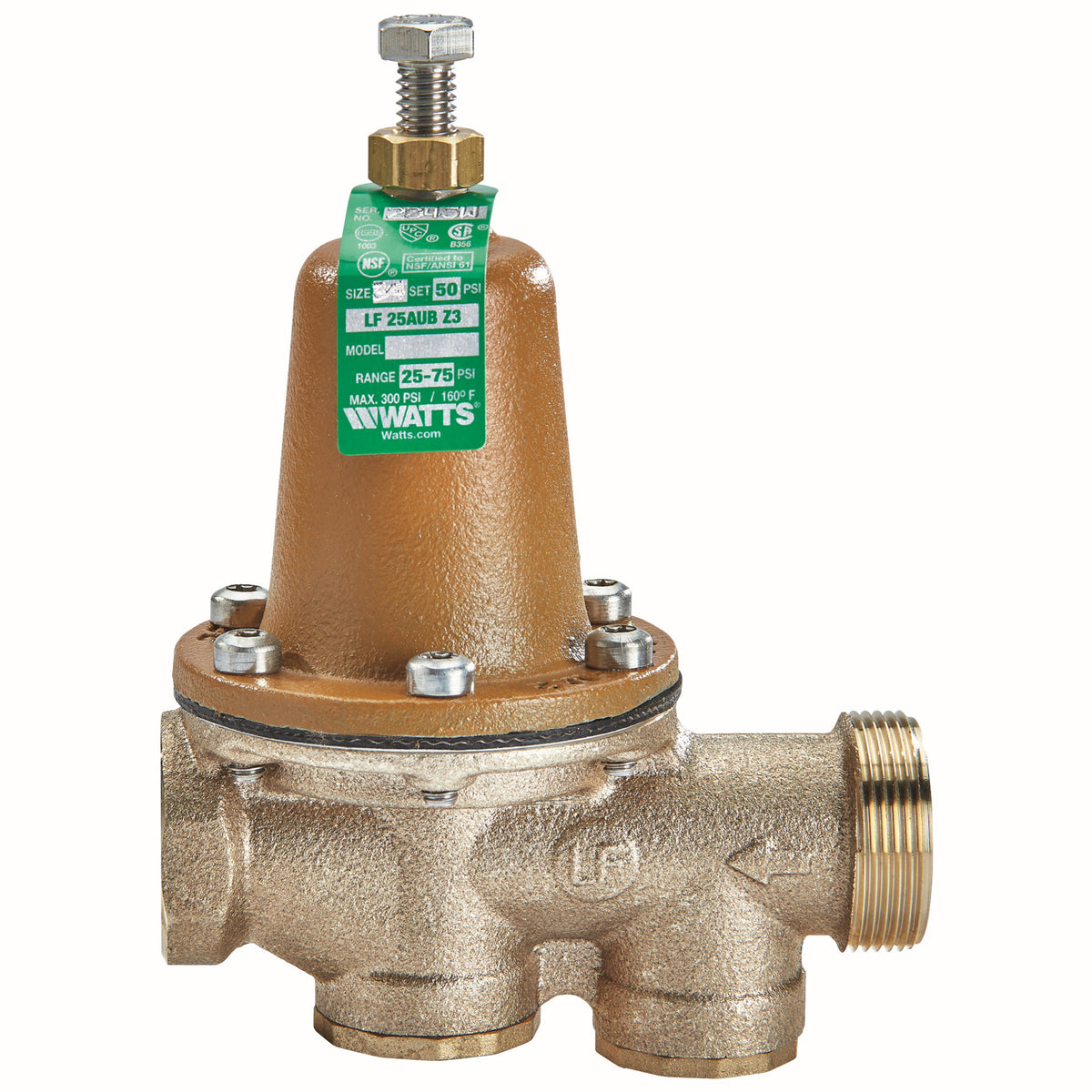 Watts LF25AUB-LU-Z3 3/4