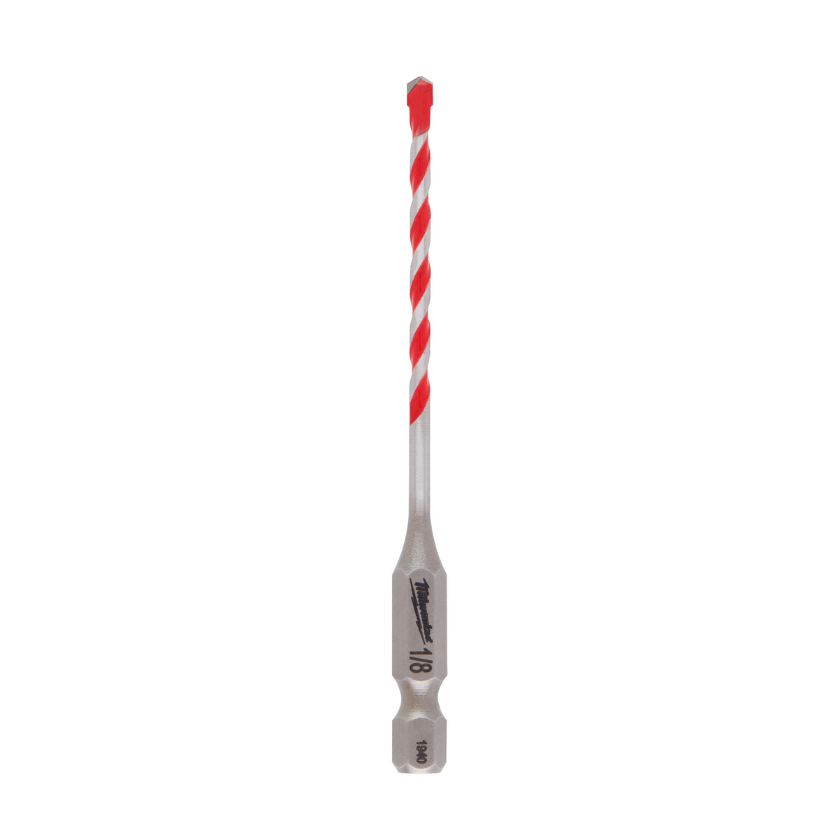 Milwaukee 48-20-9025 7/16" x 4" x 6" SHOCKWAVE Impact Duty Carbide Hammer Drill Bit with POWER TIP (Pack of 3)