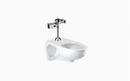 Sloan WETS-2453.1415 Water Closet Combo, ST-2459 Wall-Mounted Top Spud with Regal 111-1.6