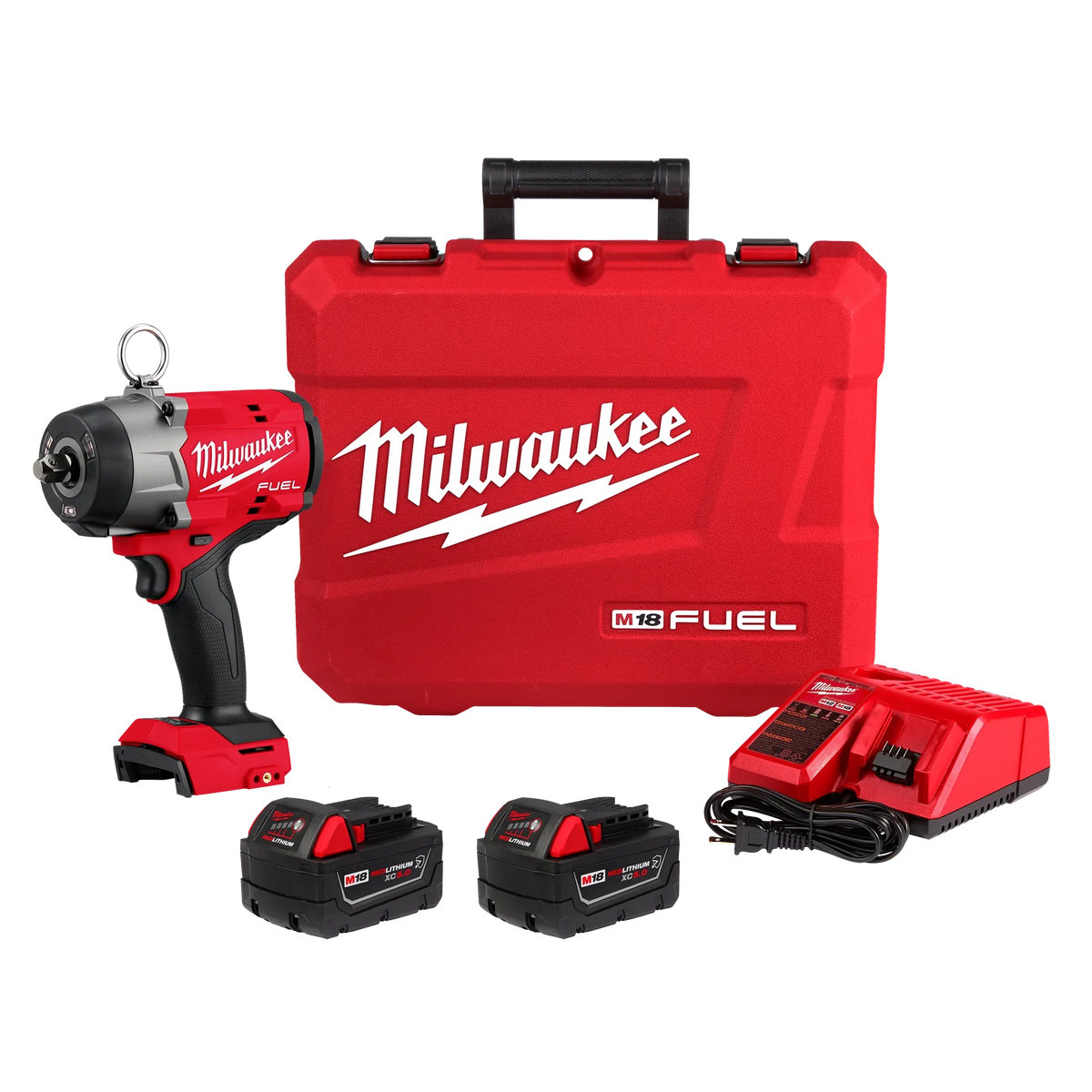 Milwaukee 2966-22 M18 FUEL 1/2" High Torque Impact Wrench w/ Pin Detent Kit