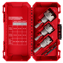 Milwaukee 49-22-8610 One-Piece Carbide Hole Cutter Set - 4PC
