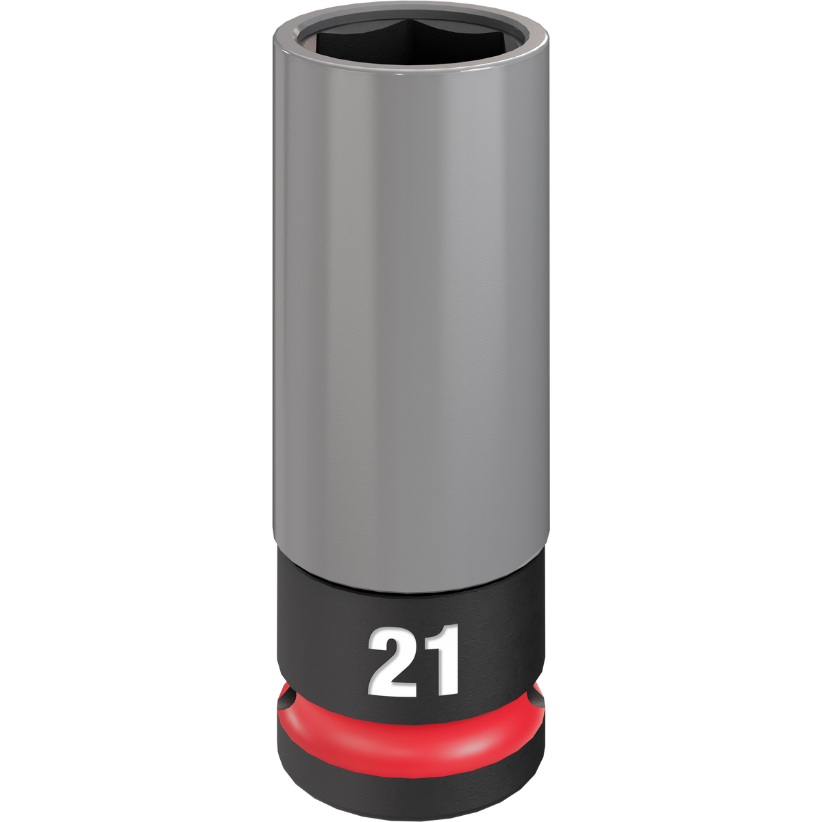 Milwaukee 49-66-7806 SHOCKWAVE Impact Duty 1/2 Drive 21MM Metric Lug Nut Wheel Socket