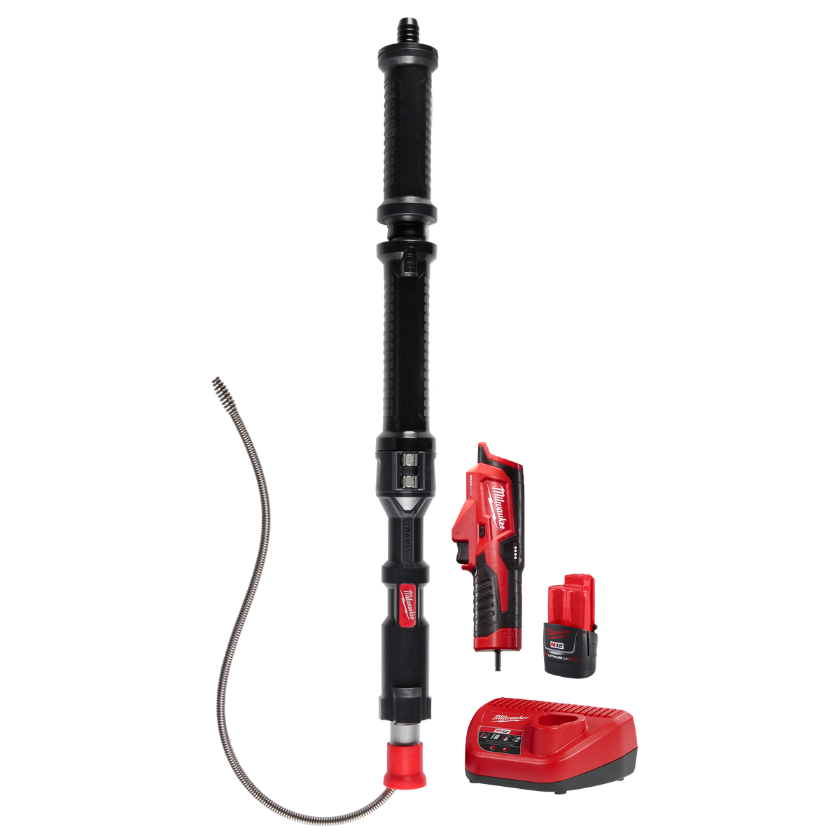 Milwaukee 3574-21 M12 TRAPSNAKE 4' Urinal Auger