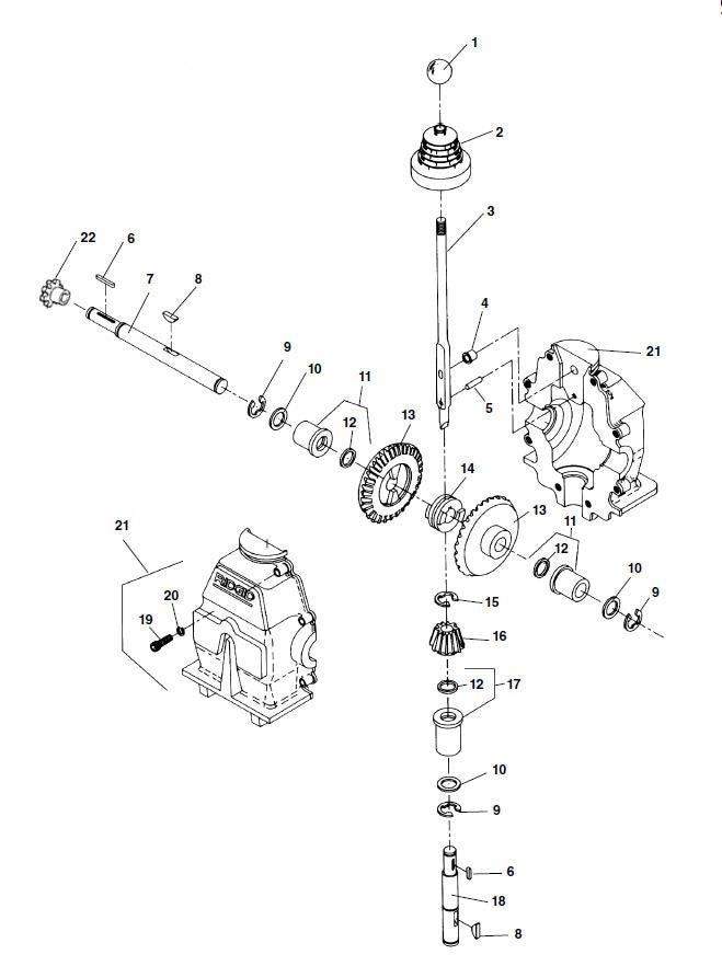 RIDGID 84425 1/4"- "20 x 1.25" Soc. Hd. Screw, for K-1000 Rodder Machine and K-1500 Sectional Machine