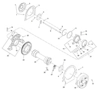 RIDGID 93957 Spindle Bearing, for 535A Automatic Threading Machine and 535 Threading Machine