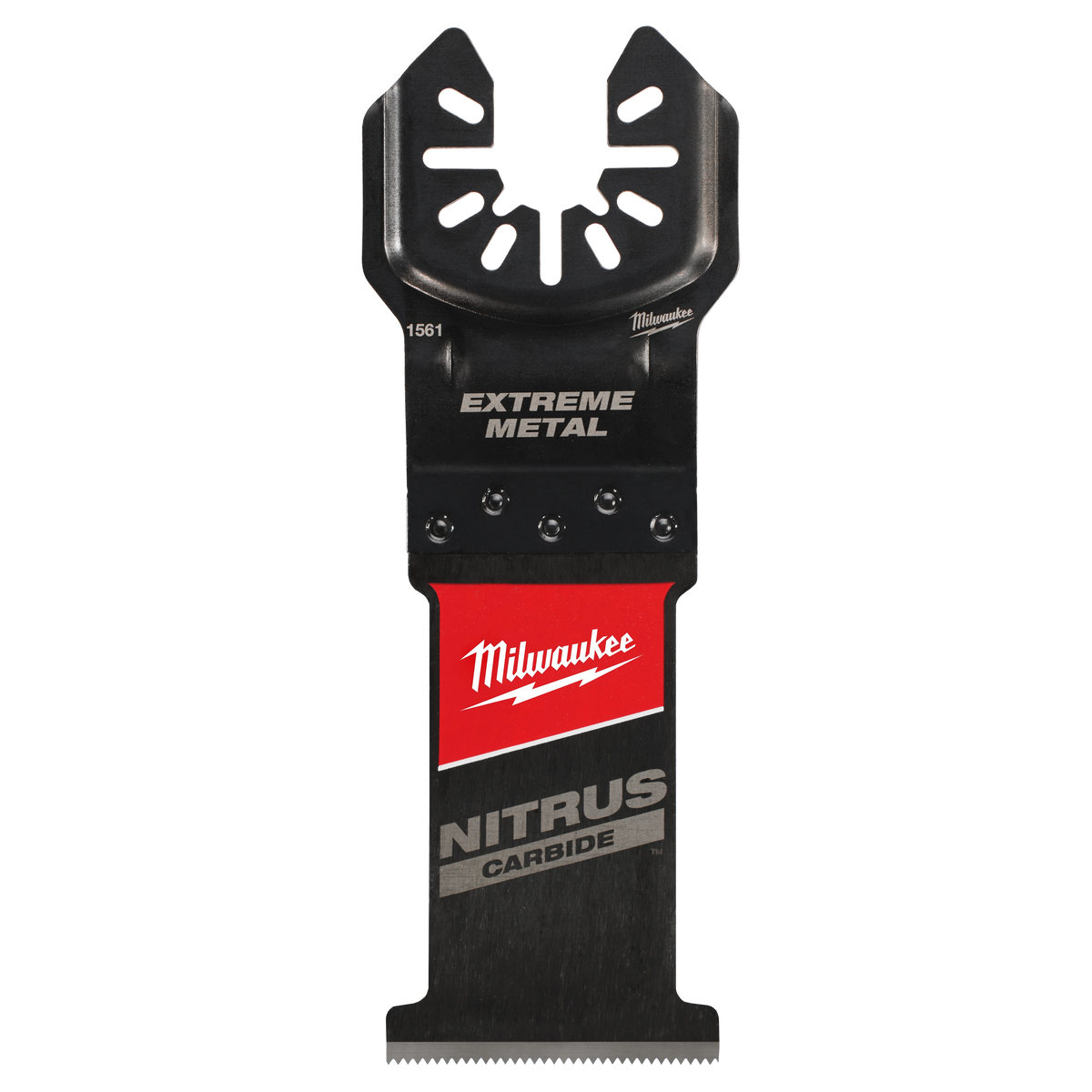 Milwaukee 49-25-1561 1-3/8" NITRUS Carbide Extreme Metal Universal Fit Oscillating Multi-Tool Blade (1 PK)
