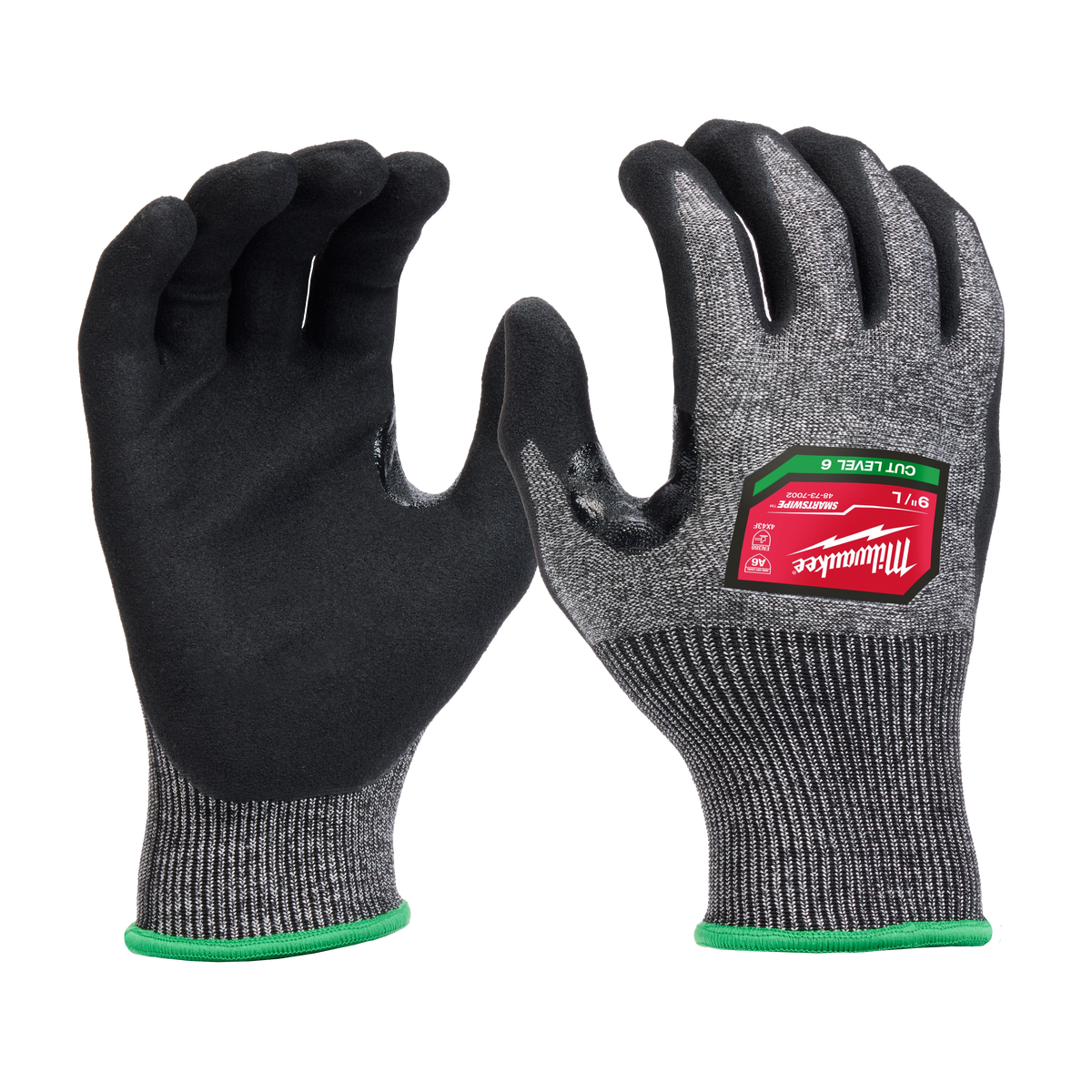 Milwaukee 48-73-7004 Cut Level 6 High-Dexterity Nitrile Dipped Gloves - XXL (Pack of 6)
