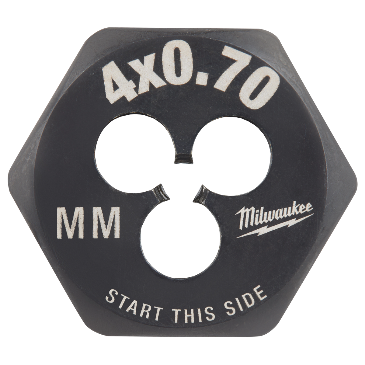 Milwaukee 49-57-5319 M4-0.70 mm 1-Inch Hex Threading Die