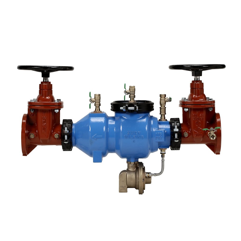 Zurn 212-375A 2-1/2" Lead-Free Backflow Preventer - Reduced Pressure Principle Assembly