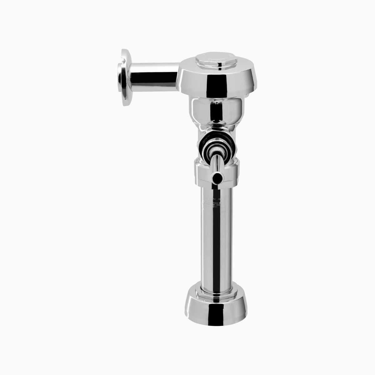 Sloan Royal 111-1.6 Exposed Manual Flushometer, 1.6 gpf, Top Spud, Polished Chrome, 1" Offset, with F188