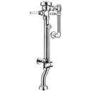Sloan Royal BPW 1010-1.6 Exposed Manual Flushometer, 1.6 gpf, Top Spud, Polished Chrome, 1-1/2" Offset, 1.6W/F182