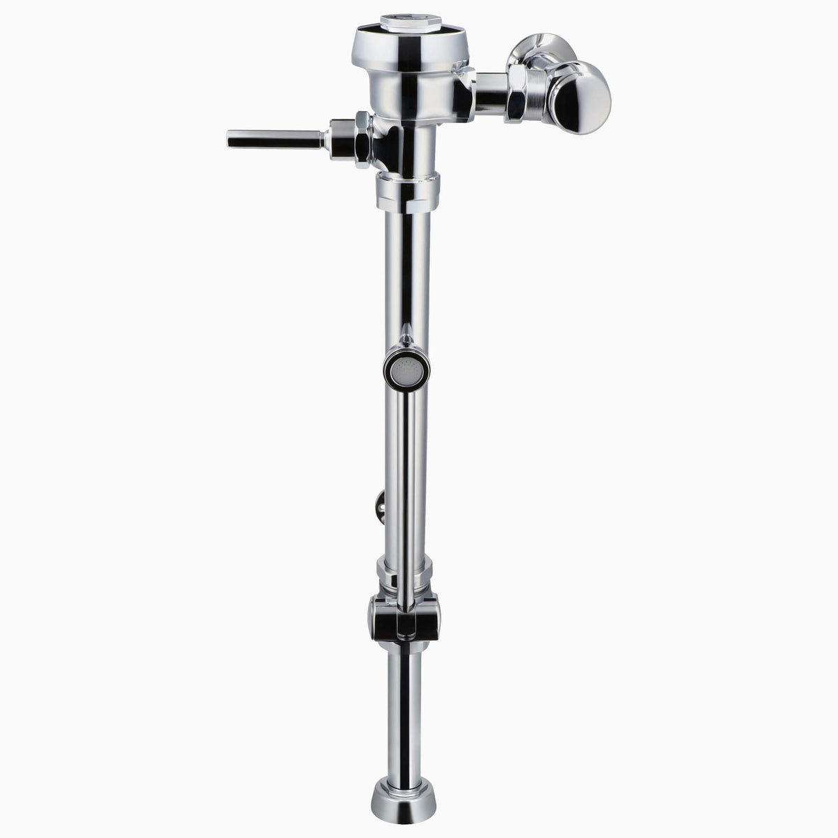 Sloan Royal BPW 1150-1.6 Exposed Manual Flushometer, 1.6 gpf, Top Spud, Polished Chrome, Double Wall Bumper