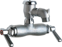 Chicago Faucets 305-VBLEARCF Wall-mounted manual faucet with 3-3/8" centers