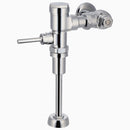 Sloan Gem-2 186-0.125 Exposed Manual Flushometer, 0.125 gpf, Cast Set Screw Wall Flange and Casing Tube, 15"VB H573A