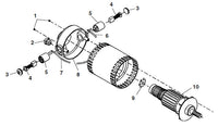 RIDGID 60522 Rear Housing, for K-7500 Drum Machine and K-6200 Drum Machine