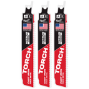 Milwaukee 48-00-5361 6" 8 TPI TORCH with NITRUS Carbide SAWZALL Blade for Cast Iron (3 PK)