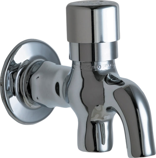 Chicago Faucets 324-ABCP Lead-Free Single-hole wall-mounted glass filler, Brass, NPT