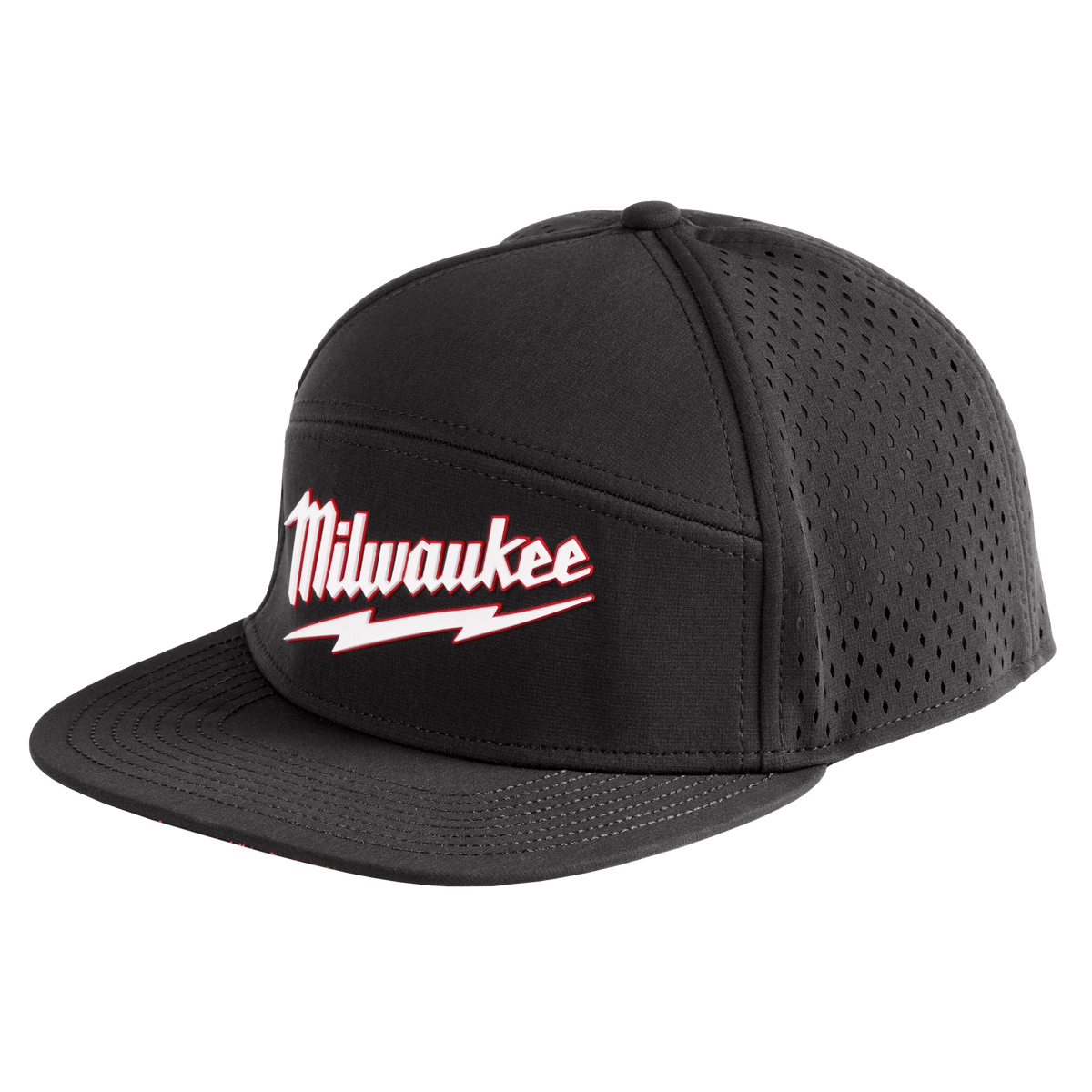 Milwaukee M771B Flat Brim Snapback | Black