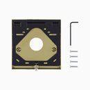 Sloan EL-625-A Polished Brass Royal ES/ES-S Electronic Solenoid Plate Assembly
