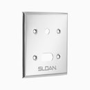 Sloan EL-1001-A Chrome Plated ES-S Water Closet Electronic Sensor Plate with Override Button