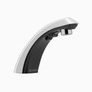Sloan Optima EBF-85 0.5 GPM Battery-Powered Sensor Faucet with Back-Check Tee, Polished Chrome, 4" Trim Plate