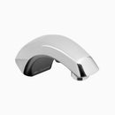 Sloan Optima EBF-85 0.5 GPM Battery-Powered Sensor Faucet with Back-Check Tee, Polished Chrome, 4" Trim Plate