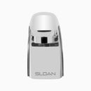 Sloan Optima ETF-880 0.5 GPM Plug Adapter Sensor Faucet with Above-Deck Mixer, Polished Chrome, 4" Trim Plate