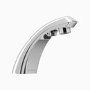 Sloan Optima ETF-880 SMT 0.5 GPM Box Transformer Sensor Faucet, Polished Chrome, 4" Trim Plate, Above-Deck Mixer