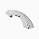 Sloan Optima ETF-880 SMT 0.5 GPM Box Transformer Sensor Faucet, Polished Chrome, 4" Trim Plate, Above-Deck Mixer
