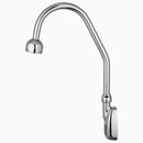 Sloan Optima EBF-550 1.5 GPM Battery-Powered Sensor Faucet with Back-Check Tee, Polished Chrome, Surgical Bend Spout, Shower Head Spray Buy American Act