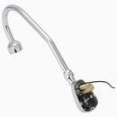 Sloan Optima EBF-550 1.5 GPM Battery-Powered Sensor Faucet with Back-Check Tee, Polished Chrome, Surgical Bend Spout, Shower Head Spray Buy American Act