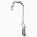 Sloan Optima EBF-550 2.2 GPM Battery-Powered Sensor Faucet, Polished Chrome, Surgical Bend Spout, Below-Deck Manual Mixer Buy American Act