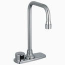 Sloan Optima ETF-770 2.2 GPM Box Transformer Sensor Faucet, Polished Chrome, 8" Trim Plate, Below-Deck Thermostatic Mixer