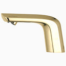 Sloan Optima EBF-415 0.35 GPM Battery-Powered Sensor Faucet with Back-Check Tee, Polished Brass