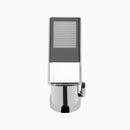 Sloan BASYS EFX-275 1.5 GPM Solar-Powered Sensor Faucet, Polished Chrome, Code EFX275.502.0100, Integrated Side Mixer, 4" Trim Plate