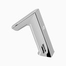 Sloan BASYS EFX-250 1.5 GPM Battery-Powered Sensor Faucet, Polished Chrome, Code EFX250.502.0200, Integrated Side Mixer, 8" Trim Plate