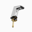 Sloan BASYS EFX-350 0.5 GPM Battery-Powered Sensor Faucet, Polished Chrome, Code EFX350.100.0200, Below-Deck Manual Mixer, 8" Trim Plate