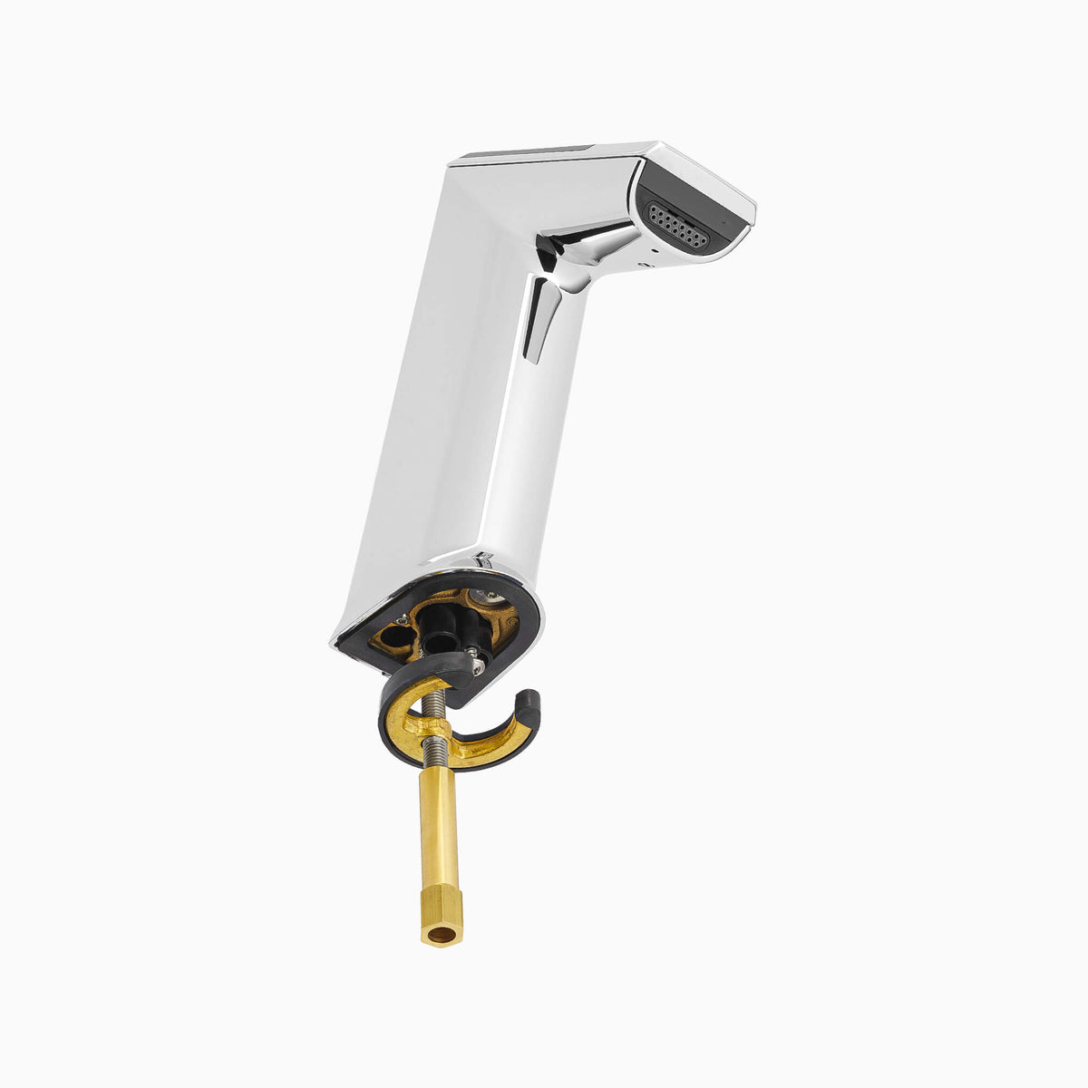 Sloan BASYS EFX-277 0.5 GPM Solar-Powered Sensor Faucet with Back-Check Tee, Polished Chrome, Code EFX277.000.0000