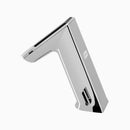 Sloan BASYS EFX-277 0.5 GPM Solar-Powered Sensor Faucet, Polished Chrome, Code EFX277.500.0100, 4" Trim Plate