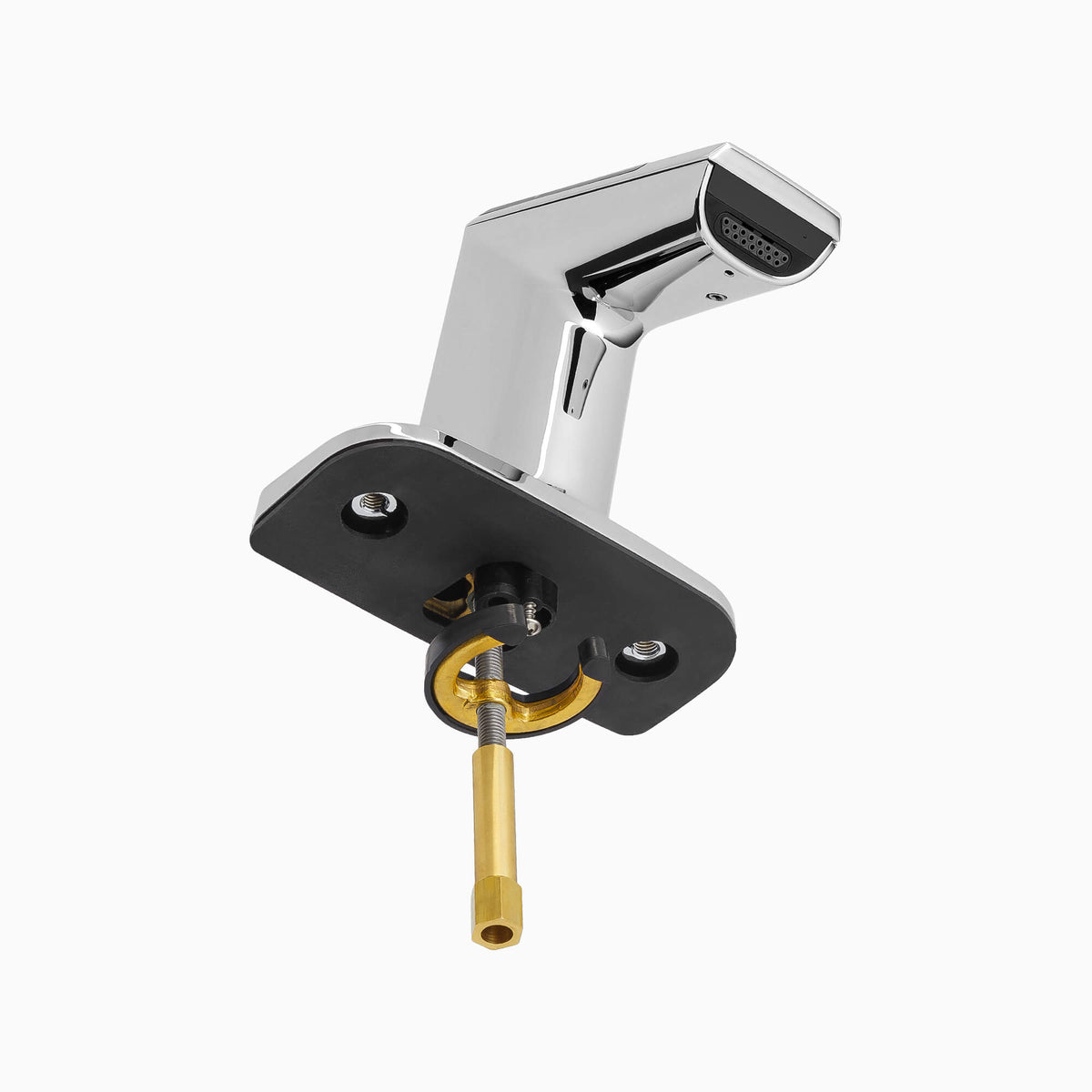 Sloan BASYS EFX-675 0.5 GPM Solar-Powered Sensor Faucet with Back-Check Tee, Polished Chrome
